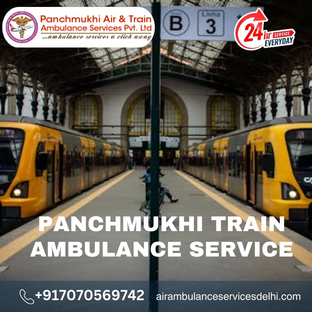 Get Panchmukhi Train Ambulance Service in Kolkata for Modern ICU Setup