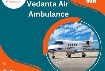 Select Vedanta  Air Ambulance Service In Dimapur With Life Care ICU Setup