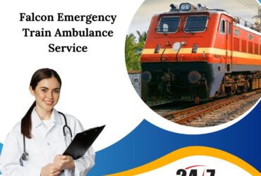 Get Falcon Emergency Train Ambulance Service in Patna for Top-class CCU Facilities