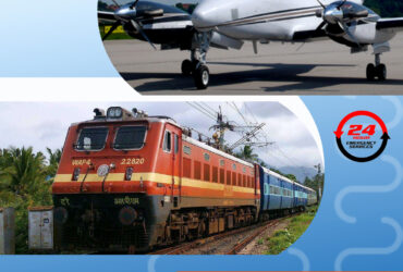 Hire Falcon Emergency Train Ambulance Service in Guwahati for Intensive Care Facilities
