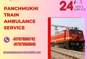Take Panchmukhi Train Ambulance Service in Kolkata for India's No. 1 Patient Transfer Facility