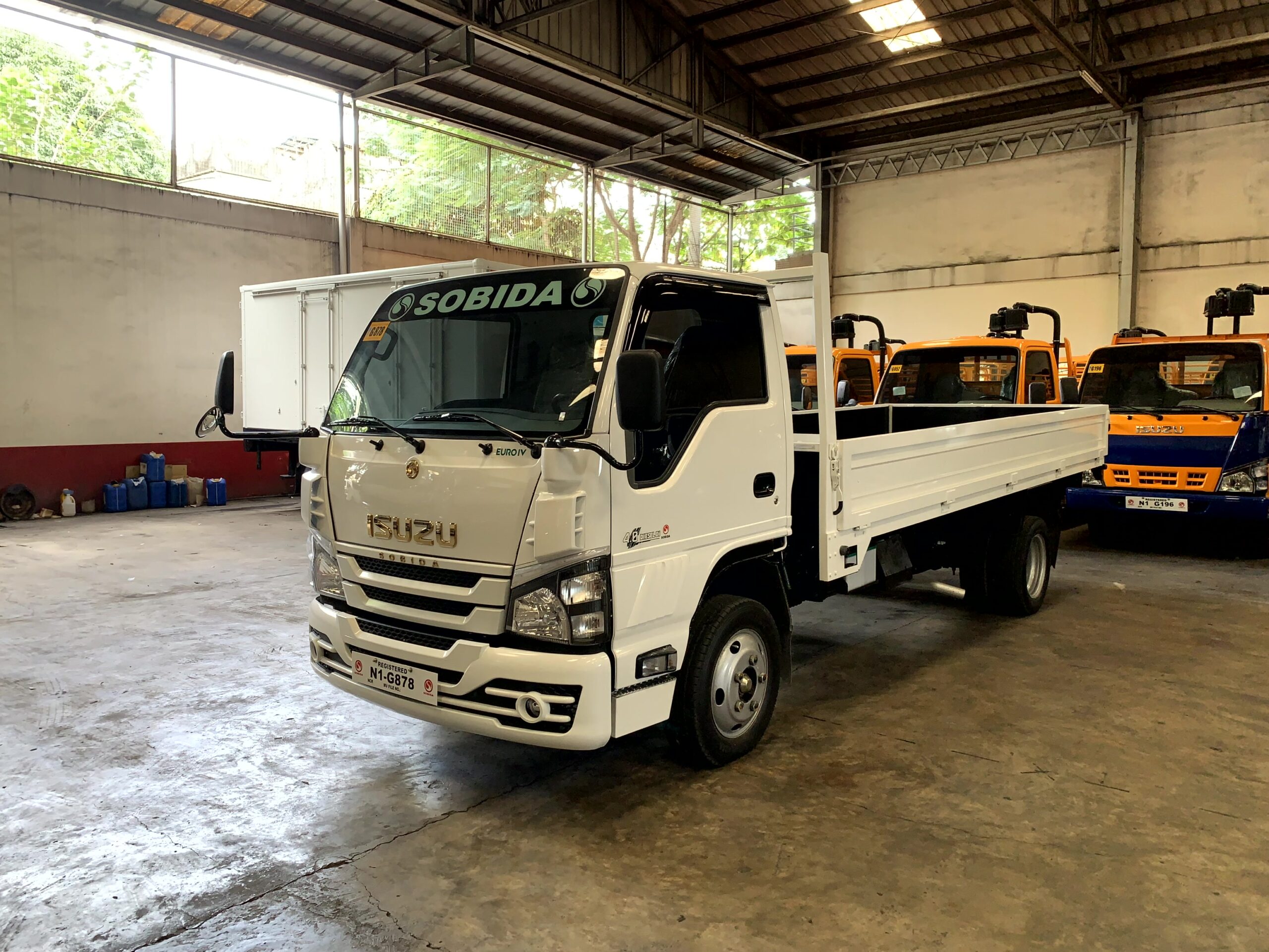 Isuzu Sobida Elf NKR 4HL1 surplus Dropside Truck FOR SALE