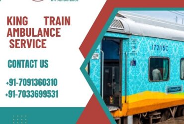 Choose Train Ambulance Services in Mumbai  with Best Health Care by King