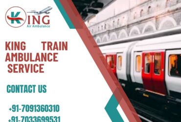Take King By Train Ambulance services in Bangalore with full medical assistance