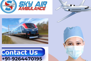 Book Sky Train Ambulance Service in Delhi with 24-hour Transportation