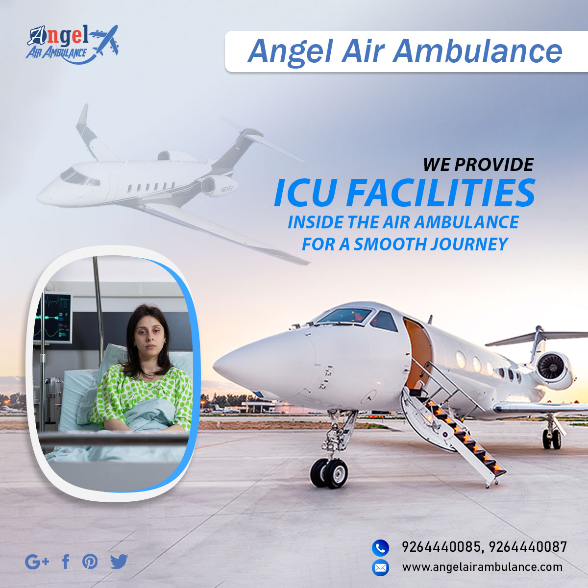 With a World-class Medical System Utilize Angel Air Ambulance in Patna