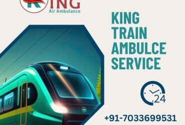 Select King Train Ambulance Service in Kolkata with a World-class ICU Setup
