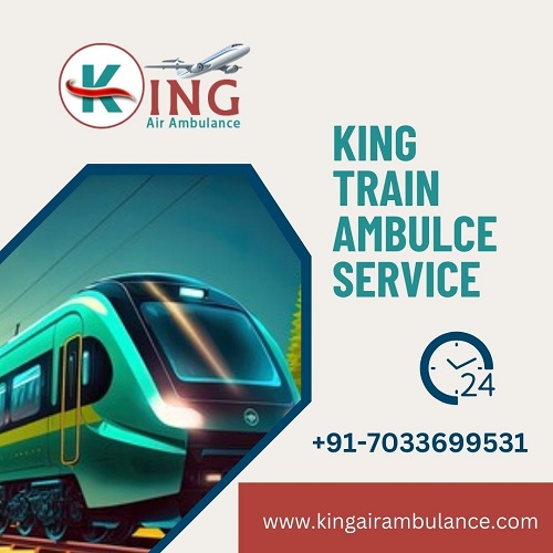 Select King Train Ambulance Service in Kolkata with a World-class ICU Setup