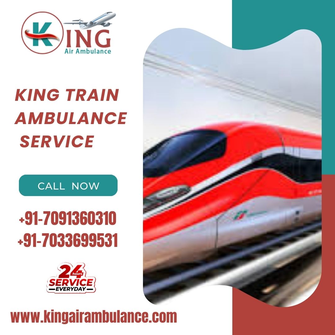 Select King Train Ambulance  Services in Patna  offers train medical transport on a competitive budget