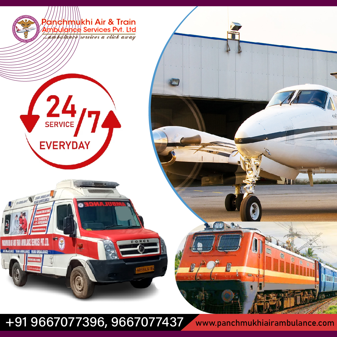 At the Lowest Charge Choose Panchmukhi Air and Train Ambulance in Patna