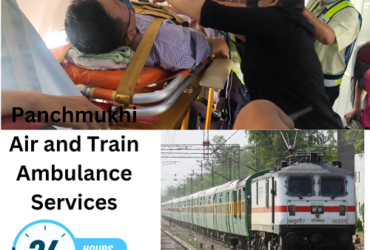 Panchmukhi Train Ambulance Service in Delhi Helps to Move Patients with Comfort and Safety
