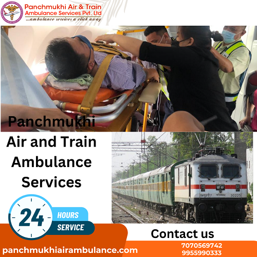 Panchmukhi Train Ambulance Service in Delhi Helps to Move Patients with Comfort and Safety