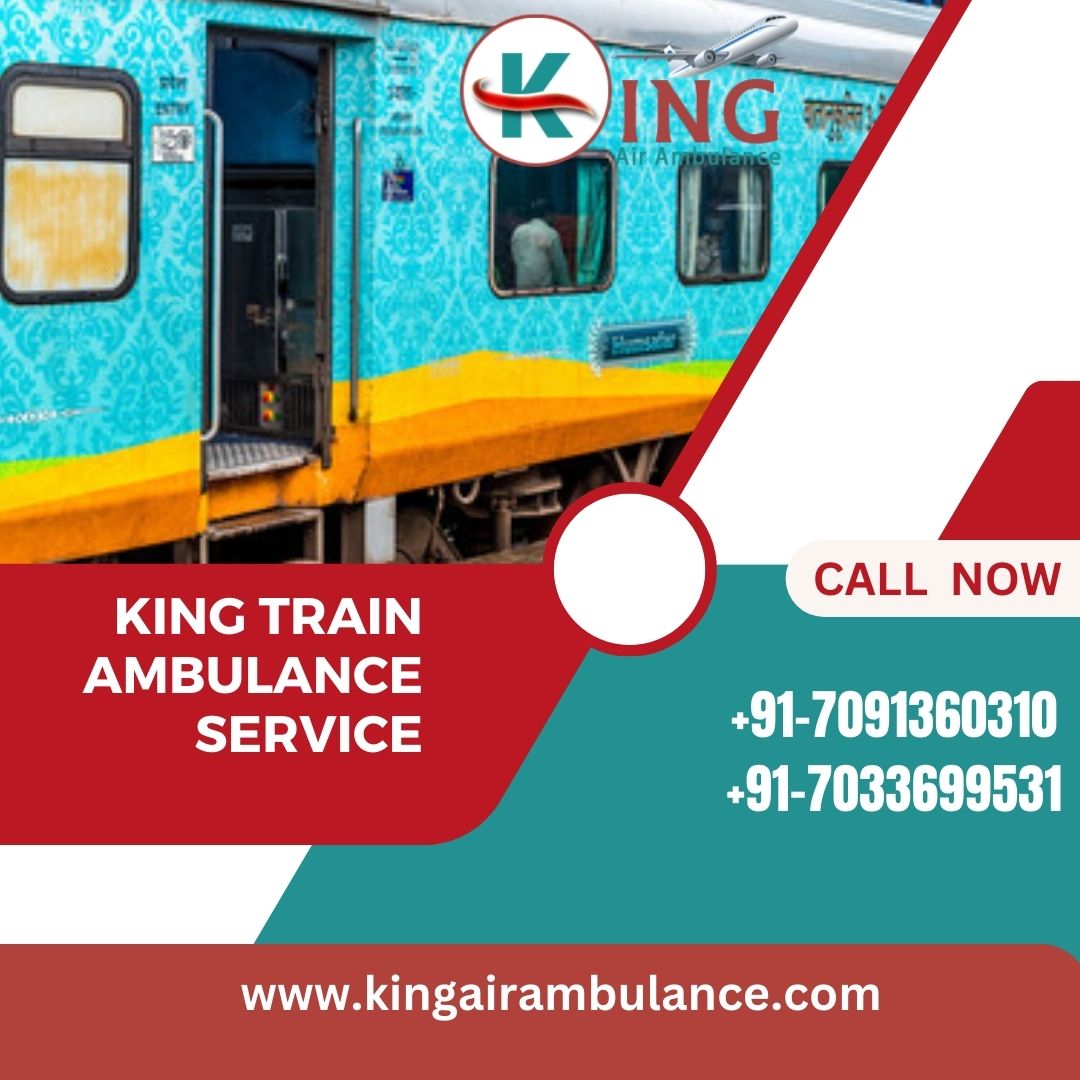 Choose King  Train Ambulance Service in Patna with a state-of-the-art ICU Setup