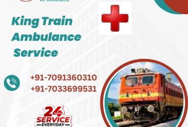 Select King Train Ambulance Services in Raipur for Immediate Patient Transfer