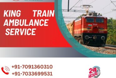 Avail Superior ICU Setup with King Train Ambulance Services in Varanasi