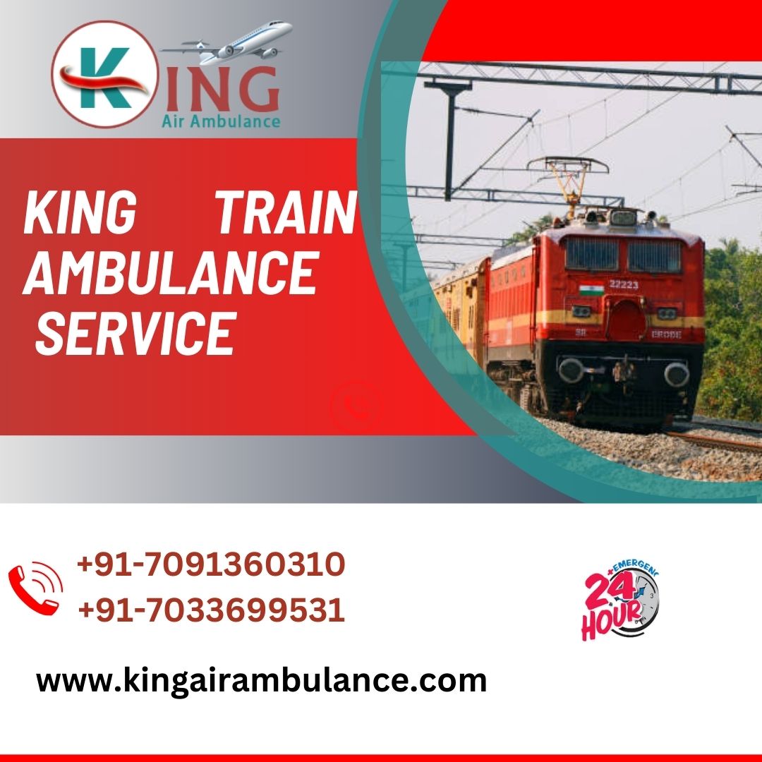 Hire King Train Ambulance Service in Ranchi with Bed-to-Bed Care Transfer of Patient