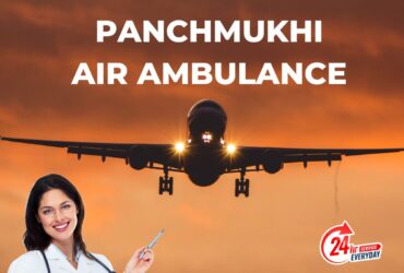 Obtain Panchmukhi Air Ambulance Services in Raipur with Hi-tech Medical Tools