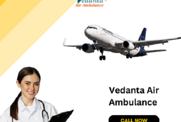 Avail Vedanta Air Ambulance Service In Vellore With Life Care MICU Features