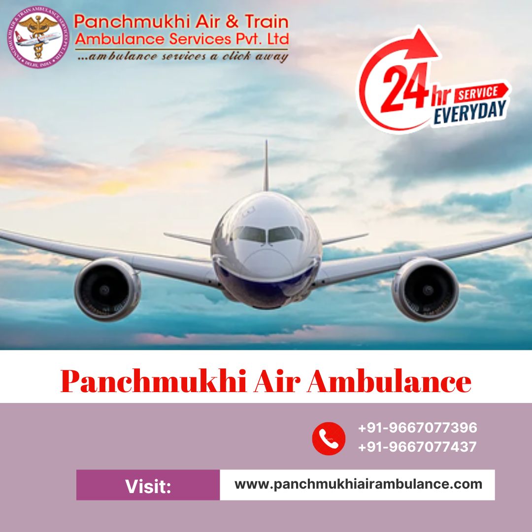 Receive All Medical Facilities inside Panchmukhi Air Ambulance Services in Siliguri