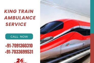 Hire King Train Ambulance Service in Patna for Risk-free Relocation of Patient