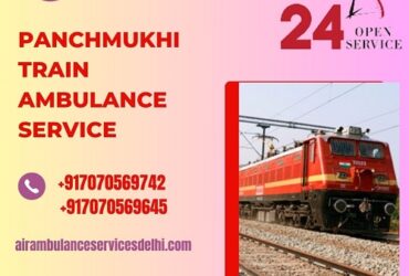 Use Panchmukhi Train Ambulance Services in Dibrugarh with Life-Care Medical Facilities