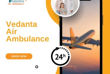 With Matchless Medical Setup Use Vedanta Air Ambulance from Bangalore