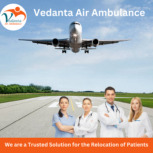 Get Vedanta Air Ambulance Service In Jodhpur With Top Class Ventilator System