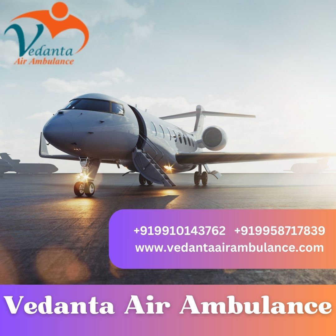 With Hi-class Medical System Obtain Vedanta Air Ambulance in Varanasi