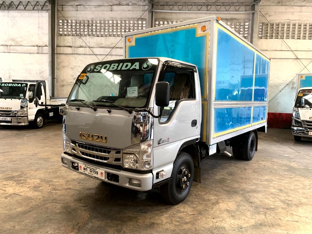 Sobida Isuzu Elf 4JJ1 Surplus Aluminum Closed Van NKR