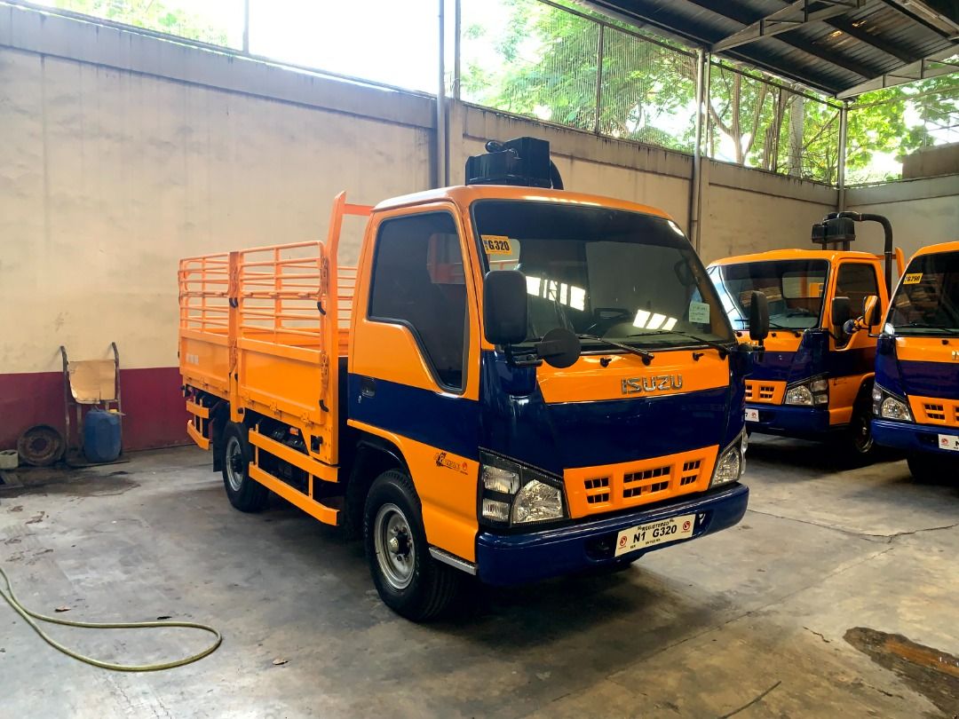 Sobida isuzu elf nkr 4HL1 surplus dropside with stake body