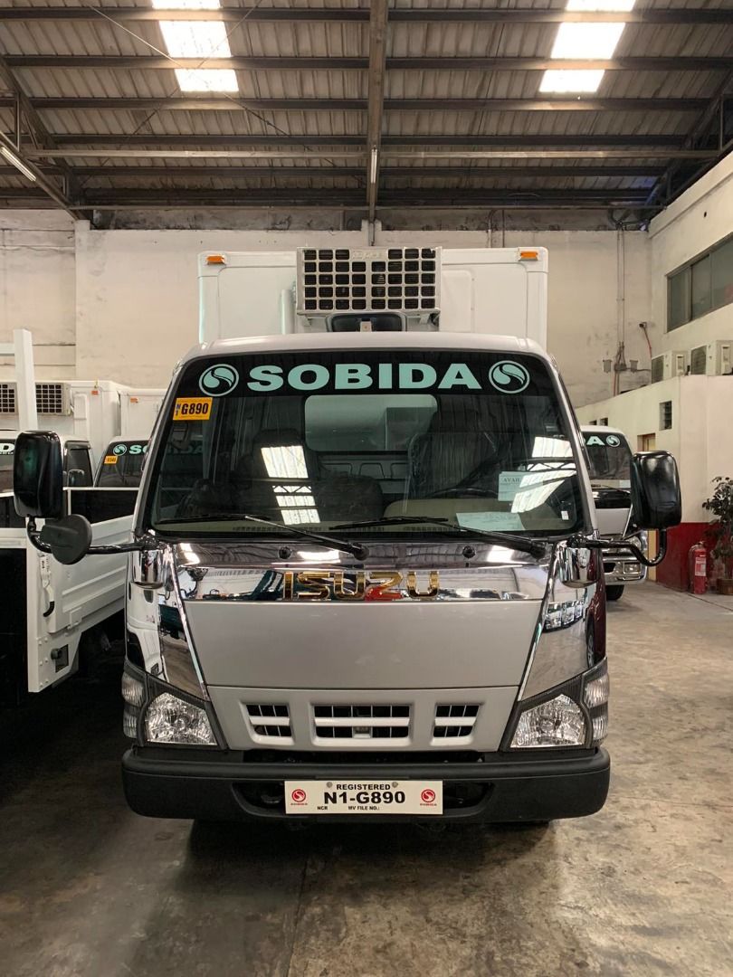 Sobida Isuzu Elf 4HG1 surplus Refrigerated Van Truck
