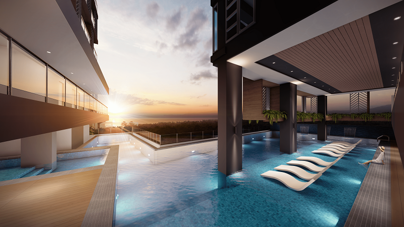 STUDIO UNIT HOME OFFICE CONDO VERTEX COAST MACTAN