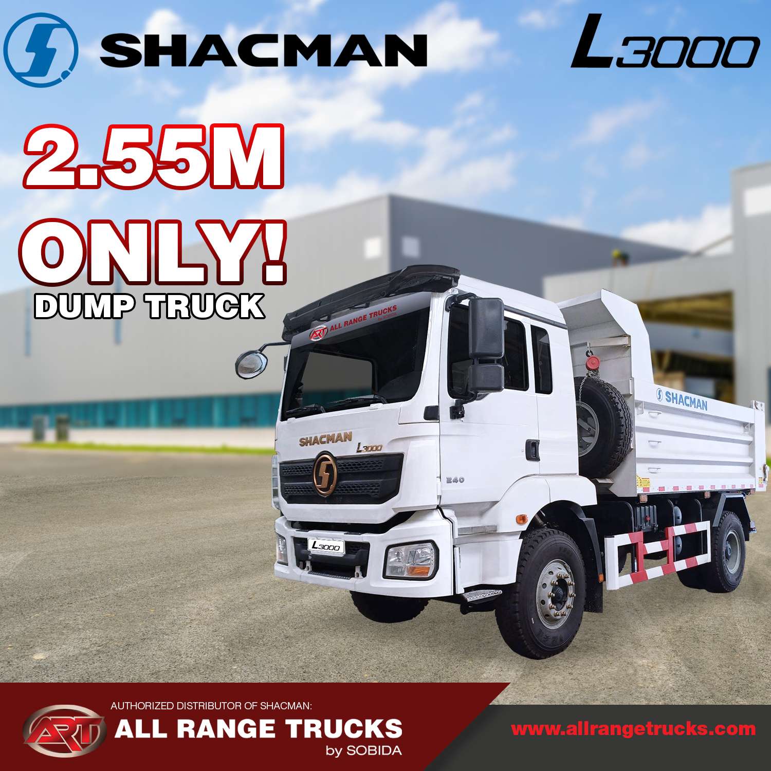 Shacman L3000 Dump Truck brand new FOR SALE
