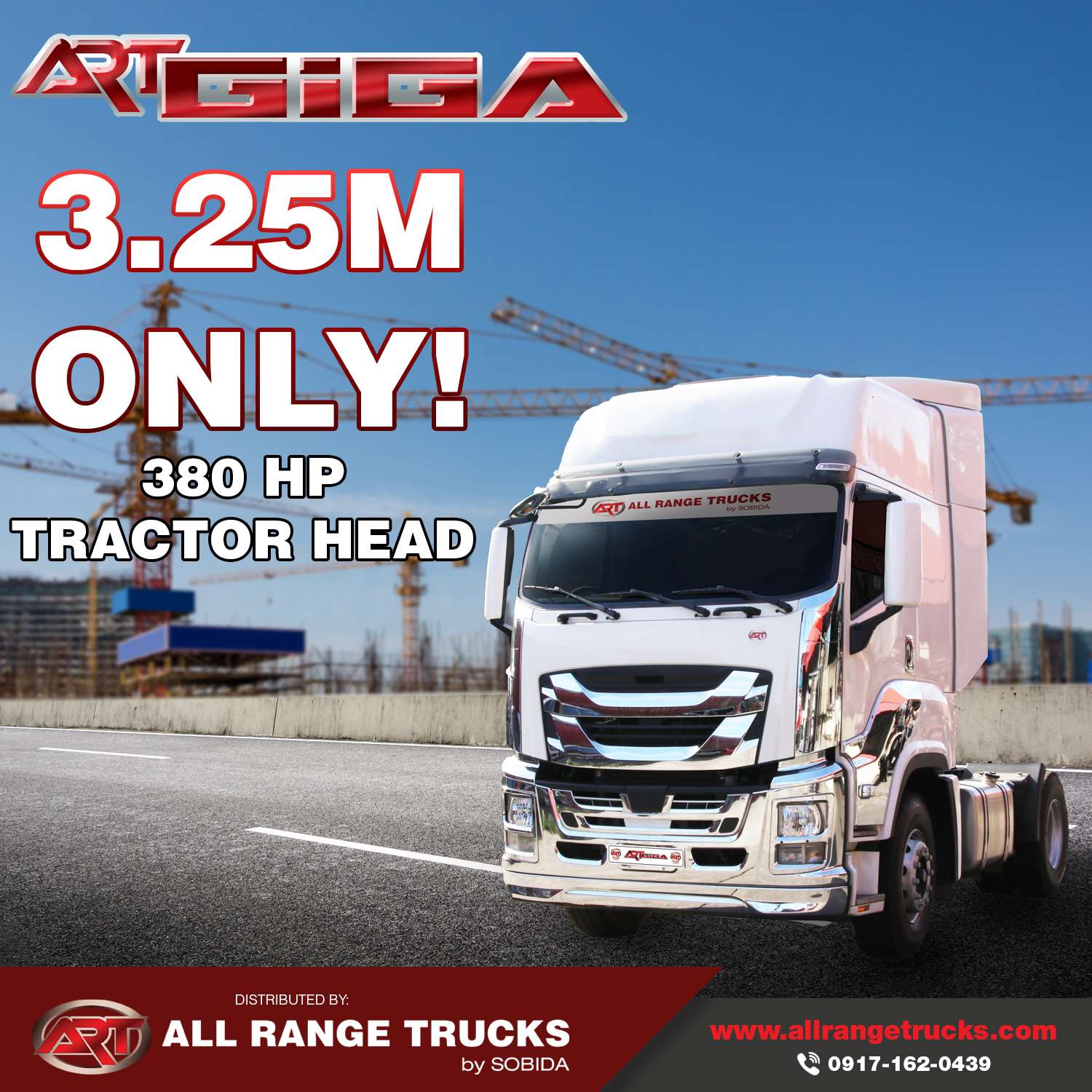 Isuzu giga exr 4×2 tractor head prime mover truck