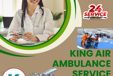 Get an Air Ambulance at a Minimum Price from Patna by King Air