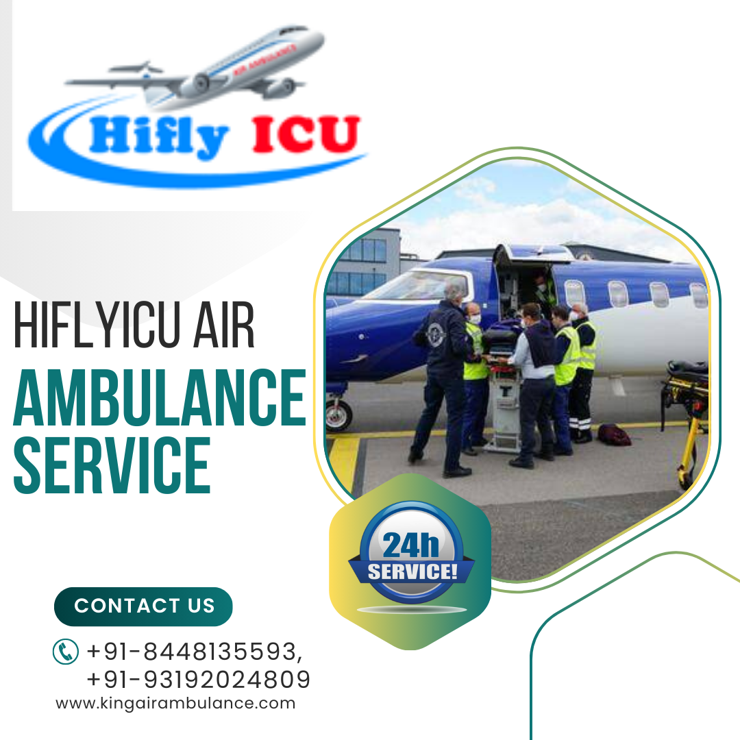 Cheapest and Transparent Air Ambulance Service in Allahabad by Hiflyicu
