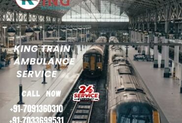 Choose King Train Ambulance Service in Kolkata with a High-tech Medical Care
