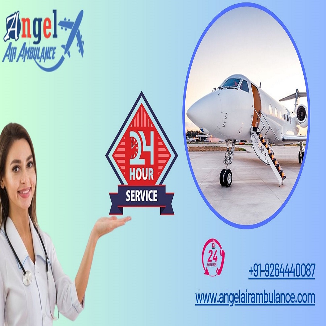 Utilize Masterly Angel Air Ambulance Service in Guwahati with ICU Setup