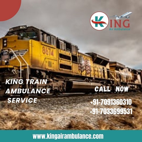 Select King Train Ambulance Services in Guwahati at a lowest charge