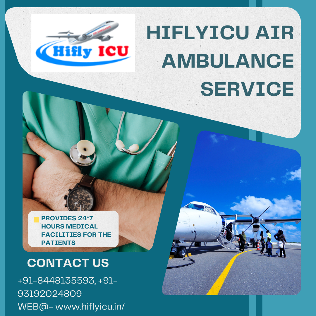 Air Ambulance Service in Shillong by Hiflyicu- Advanced Healthcare Facilities
