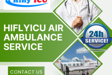 Air Ambulance Service in Rewa by Hiflyicu- Highly Qualified Medical Team