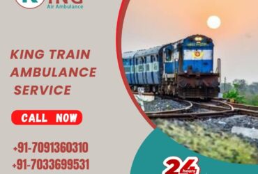 Avail of Train Ambulance Service in Patna by King with advanced medical facilities