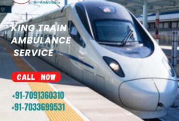 Select Modern Medical Tools to Transfer Ill Patients by King Train Ambulance in Ranchi