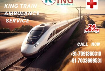 Take King Train Ambulance in Kolkata for Advanced Life Care Ventilator Setup
