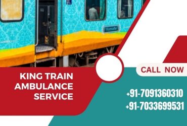 Select King Train Ambulance Service in Guwahati for the Latest Ventilator Setup
