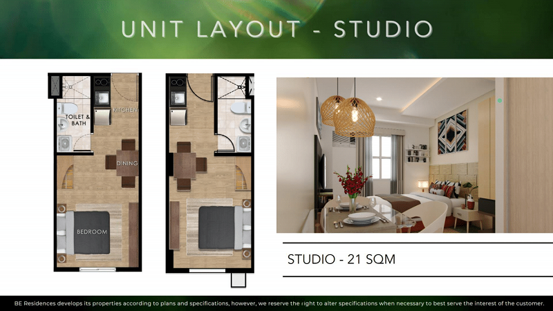 BALAI CORDOVA CONDO NEAR CCLEX CEBU STUDIO 21 SQM