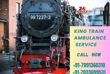 Use King Train Ambulance in Guwahati with a World-class ICU Setup