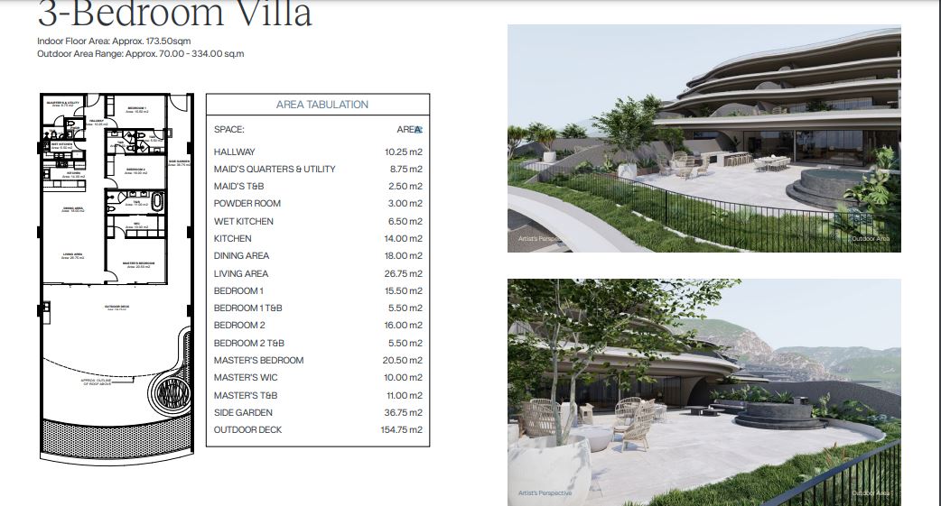 THE RISE AT MONTERRAZAS 3 BR VILLA PHP 55M CALL 09177925457
