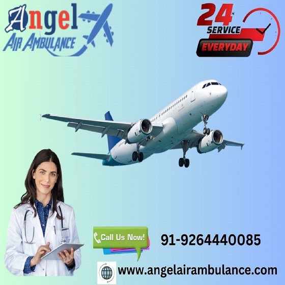 Angel Air Ambulance Service in Kolkata Takes Pride in Delivering Trouble-Free Medical Transport