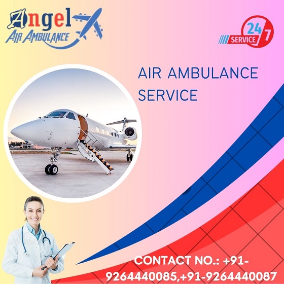 Book Air Ambulance Service in Patna at an Affordable Price with Medical Tools